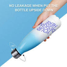 Charger l'image dans la galerie, Gourde en acier inoxydable / Bouteille d'eau en cola personnalisé avec votre photo logo prénom