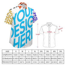 Charger l'image dans la galerie, Chemise à manches courtes t-shirt tee shirt simple grande taille pour homme 3M37 personnalisé avec photo motif texte
