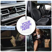 Charger l'image dans la galerie, Comprimés d'aromathérapie pour voiture, parfum de véhicule, désodorisant pour voiture (1 pièce/pack) personnalisée avec prénom motif texte