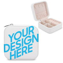 Charger l'image dans la galerie, Boîte à bijoux élégante personnalisée avec photo motif logo texte pour femme fille