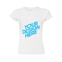 Charger l'image dans la galerie, T-shirt tee shirt original design en ligne femme à manches courtes personnalisé avec photo image logo texte motif