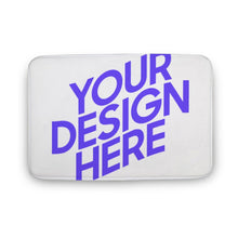 Charger l'image dans la galerie, Tapis de sol antidérapant pour salle de bain (version épaisse) personnalisé avec photo motif texte