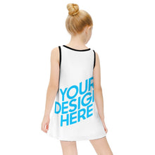 Charger l'image dans la galerie, Robe sans manches pour fille enfant personnalisée et design avec prénom photo
