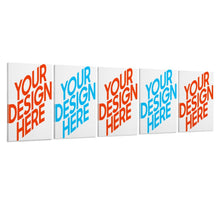 Charger l'image dans la galerie, Peintures suspendues personnalisées: un ensemble de cinq photos (vertical 1: 2)