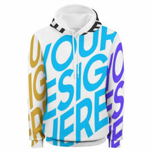 Charger l'image dans la galerie, Sweat à capuche polaire homme FS0816072 Personnalisé avec photo et image (Conception multi-images)