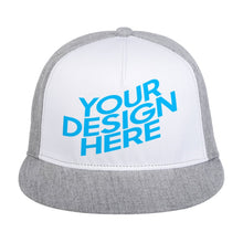 Charger l'image dans la galerie, Casquette de baseball en caoutchouc plate réglable FS0809002 Personnalisé