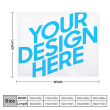 Charger l'image dans la galerie, Couverture en peluche Adulte enfant confortable personnalisée avec photo image logo motif texte