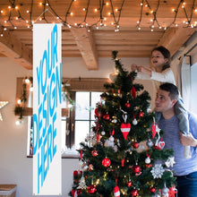 Charger l'image dans la galerie, Peinture suspendue de symétrie en armure toile GY0903159 Personnalisé avec texte