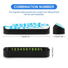 Charger l'image dans la galerie, Plaque de stationnement en plastique personnalisé avec image et texte