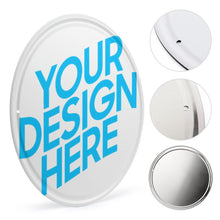 Charger l'image dans la galerie, Suspendue peinture à fer (rond) GY0903317 Personnalisé avec photo