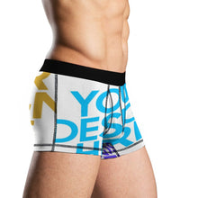 Charger l'image dans la galerie, Sous-vêtement boxer caleçon homme K39 personnalisé avec photo et texte (conception multi-images)