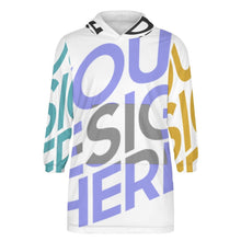 Charger l'image dans la galerie, Sweat à capuche polaire enfant pour garçon B412 personnalisé avec photo prénom logo (Impression des Multi-images)