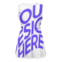 Charger l'image dans la galerie, Tenue uniforme costume robe de pom pom girl femme personnalisé avec photo logo texte motif (impression d'image unique)