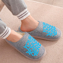 Charger l'image dans la galerie, Chaussons coton pour hommes personnalisées avec photo ou texte
