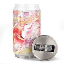 Charger l'image dans la galerie, Bouteille d'eau en Cola / Gobelet à paille personnalisée de plusieurs images avec texte et logo photo