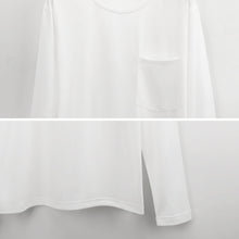 Charger l'image dans la galerie, Sweatshirt Tee shirt chemise à manches longues homme avec poche ELREV2 personnalisé avec photo logo texte motif (Impression d'image unique)