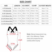 Charger l'image dans la galerie, Maillot de bain mode fille NT018 personnalisé avec photo texte motif (conception multi-images)