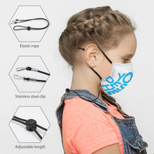 Charger l'image dans la galerie, Masque anti-poussière enfant ados (sans filtre) personnalisé avec photo logo motif texte