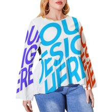 Charger l'image dans la galerie, PL Haut ample de grande taille (Queue de jupe haute et basse, Fat Model) Personnalisé conception d'images multiples