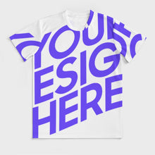 Charger l'image dans la galerie, T-shirt tee shirt homme imprimé allover OMDT01 personnalisé avec photo texte prénom (conception une image)