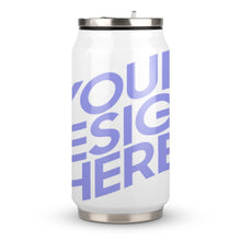 Charger l'image dans la galerie, Bouteille d'eau en Cola / Gobelet à paille personnalisée de plusieurs images avec texte et logo photo