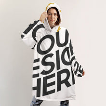Charger l'image dans la galerie, Sweat à capuche couverture femme adulte B412 personnalisé avec photo et image (Image unique)