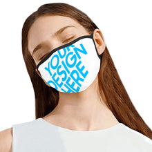 Charger l'image dans la galerie, Masque facial enveloppant personnalisé d'une seule pièce KZ09 avec 2 filtres