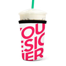 Charger l'image dans la galerie, Manchon Réutilisable pour Tasse Bouteille Café Personnalisée Avec Photo Texte Motif Logo