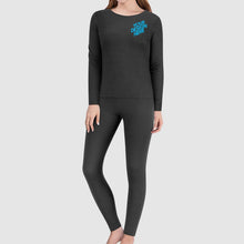 Charger l'image dans la galerie, Sous-vêtement thermique femme sous-vêtement fonctionnel ensemble BR001 shirt pantalon personnalisé avec photo texte prénom