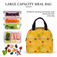 Charger l'image dans la galerie, Grand Sac Isotherme Repas / Sac à repas avec poche personnalisé avec photo logo texte motif (Impression d’image unique)