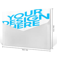 Charger l'image dans la galerie, Porte document plastique colorée personnalisée avec photo motif texte logo