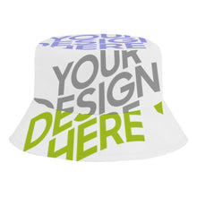 Charger l'image dans la galerie, Chapeau de pêcheur avec jugulaire réglable pour enfant garçons filles personnalisée avec photo texte motif (conception multi-images)