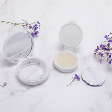 Charger l'image dans la galerie, Boîte à coussin d'air de forme ronde personnalisée avec texte motif logo image