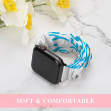 Charger l'image dans la galerie, Bracelet de montre élastique pour Apple Watch personnalisé avec photo texte et motif
