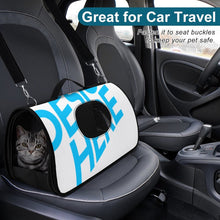 Charger l'image dans la galerie, Sac à main portable pour animaux de compagnie 45X26X23.5cm personnalisé avec photo texte prénom