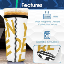 Charger l'image dans la galerie, Manchons Isolés 3 pièces pour Tasse à café Réutilisable Personnalisé avec Photo Logo Motif Texte