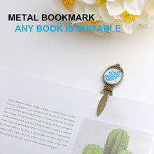 Charger l'image dans la galerie, Marque-page / signet en métal rétro (forme B) BG1613018 Personnalisé avec texte et logo