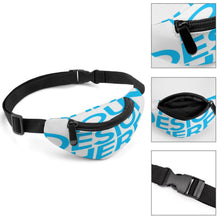 Charger l'image dans la galerie, Sac banane pour animaux de compagnie (porte soi) personnalisé avec photo prénom et logo