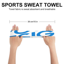 Charger l'image dans la galerie, Impression d'image unique Bandeau de sport anti transpiration pour cheveux personnalisé avec photo motif logo texte