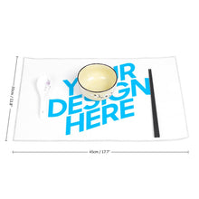 Charger l'image dans la galerie, Tapis sous assiette / Set assiette (4 pièces) personnalisé avec photo motif logo texte