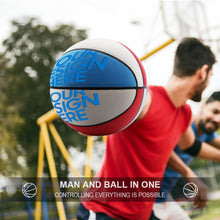 Charger l'image dans la galerie, Impression d’image unique Basketball en cuir JJ0526003 sport personnalisée avec logo photo motif texte