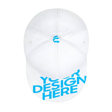 Charger l'image dans la galerie, FS0809012 Casquette de baseball personnalisée en caoutchouc plat tout imprimé pour adulte (motif sans miroir)