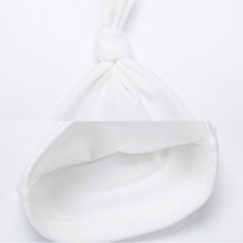 Charger l'image dans la galerie, Bonnet bébé à noeud confortable personnalisé avec photo motif logo texte (deux pièces / paquet)