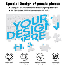 Charger l'image dans la galerie, Puzzle photo (boîte plate) (version horizontale) GY0907009 personnalisé avec Texte, Photo, Image, Logo