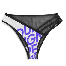Charger l'image dans la galerie, Slip lingerie sexy femme string SDS2005 personnalisé avec photo motif texte