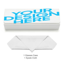 Charger l'image dans la galerie, étui à lunette rigide personnalisé avec texte image logo motif