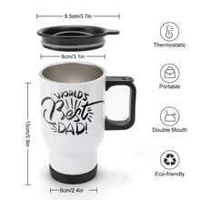 Charger l'image dans la galerie, Gourde/bouteuille en Acier inoxydable pour voiture JJ0504009 impression personnalisé avec image logo motif texte