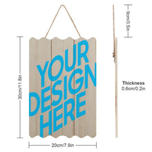 Charger l'image dans la galerie, Peinture suspendue de plaque de bois (Vague 20×30cm) GY0903174 Personnalisé