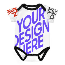 Charger l'image dans la galerie, Combinaison bébé 349P avec boutons body extensible personnalisée avec prénom motif texte (conception multi-images)