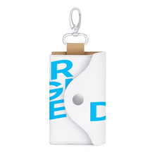 Charger l'image dans la galerie, étui clés en cuir personnalisé avec photo texte prénom pour femme homme